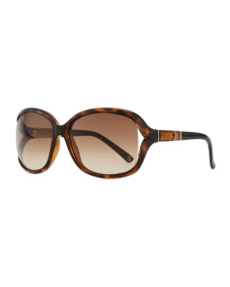 gucci bamboo arm sunglasses